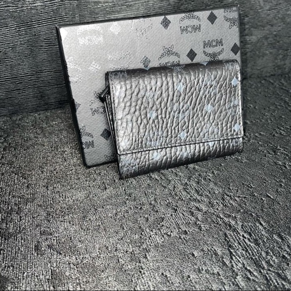 Black MCM wallet